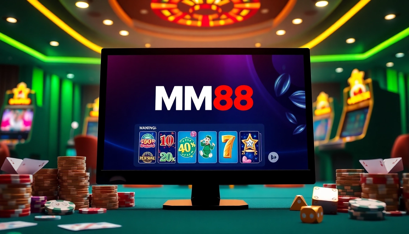 Experience exciting online gambling at https://mm88.forex/ with vibrant casino graphics and engaging gameplay.