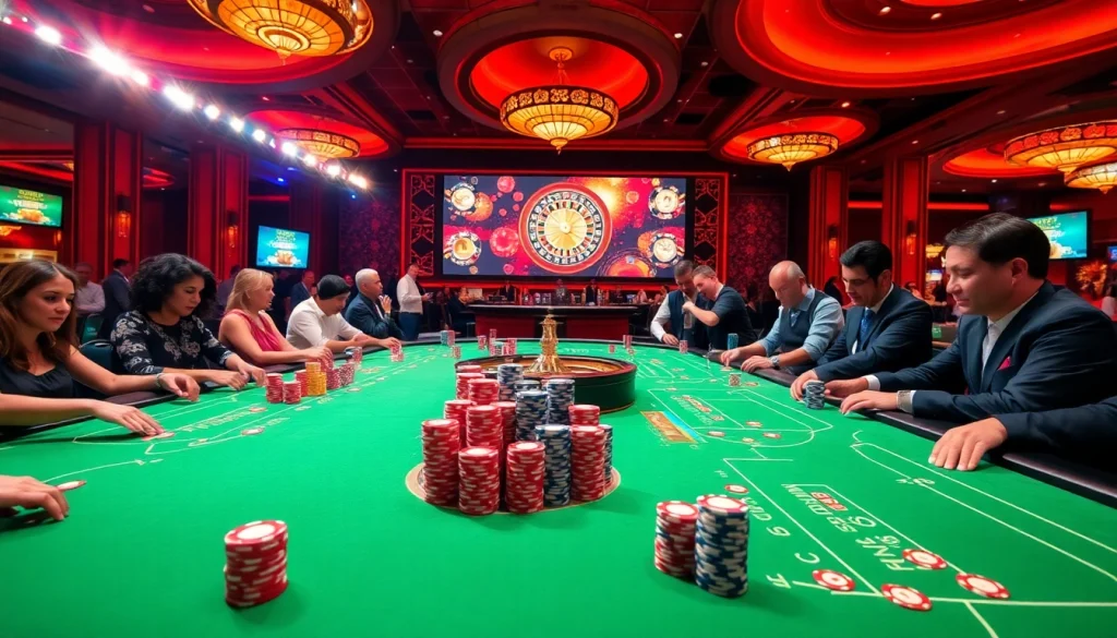 Experience the thrilling atmosphere at https://f168biz.com/ with lively poker games and vibrant casino action.