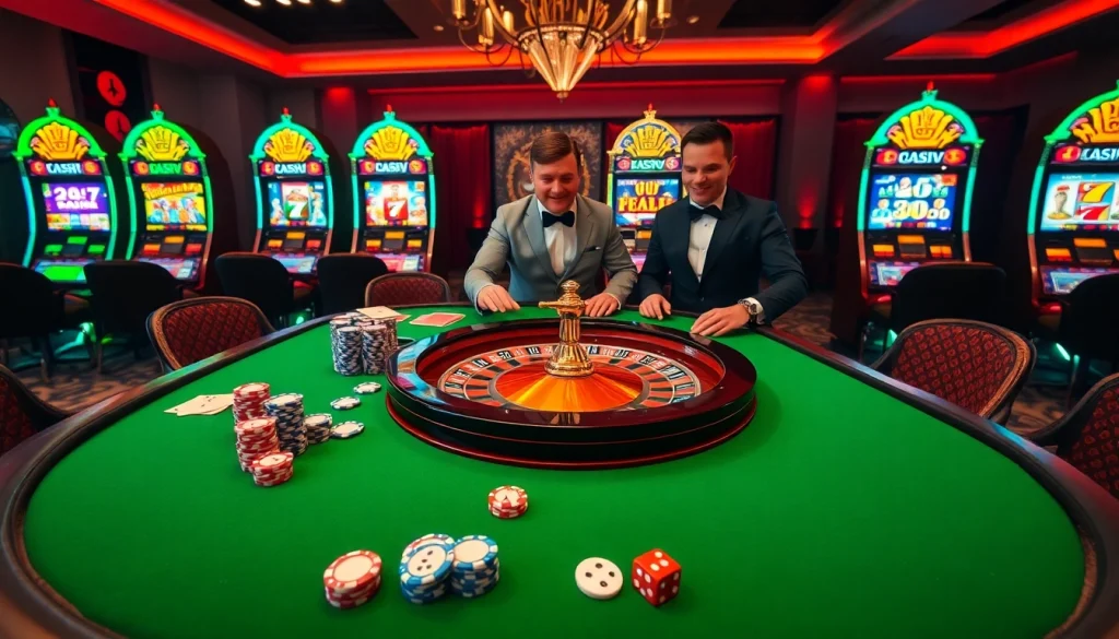 Experience the thrill of gaming at Red88 UK with engaging casino tables and vibrant slot machines.