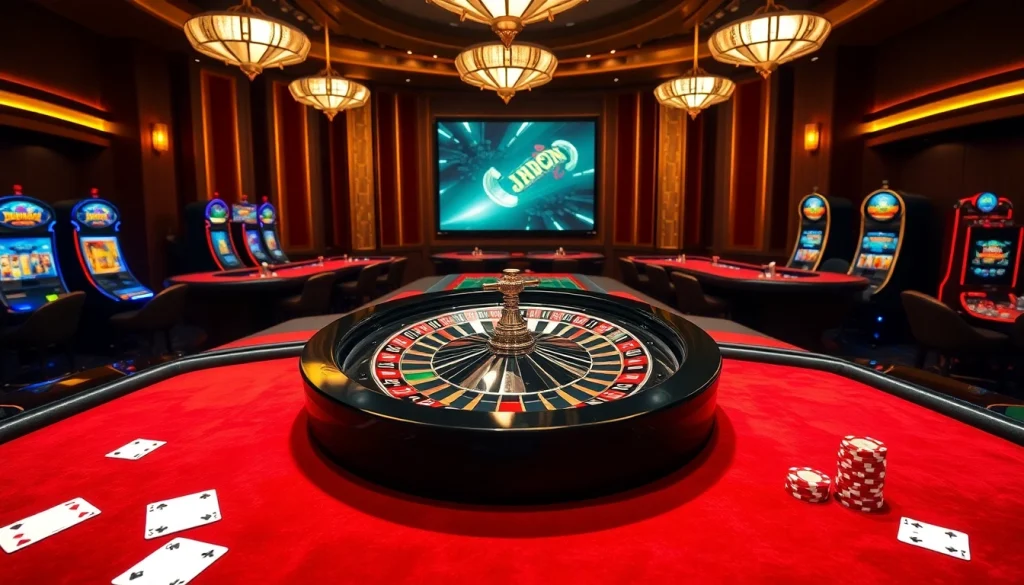 Experience the thrilling atmosphere of rr88.com with luxurious gaming options and excitement.