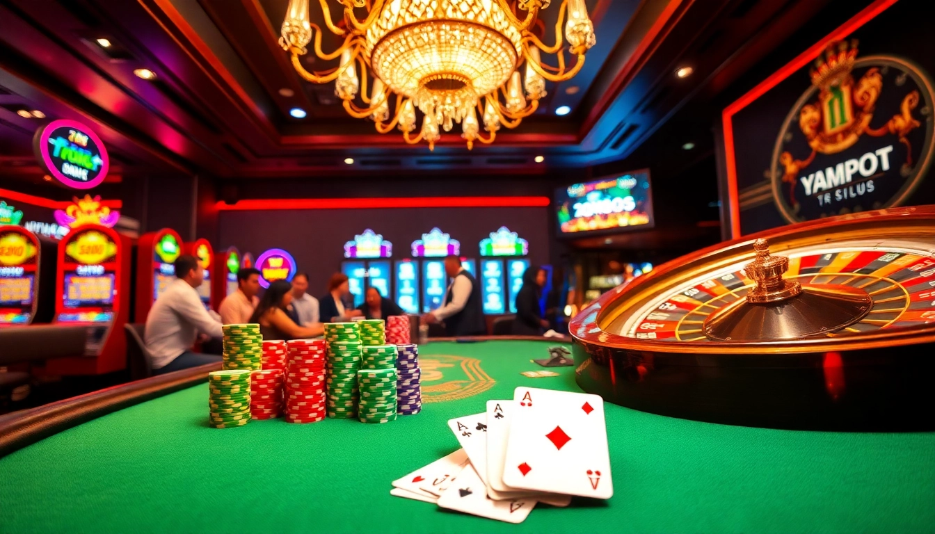 Exciting gaming action at 789 club's luxurious poker table, showcasing vibrant atmosphere and thrilling casino games.