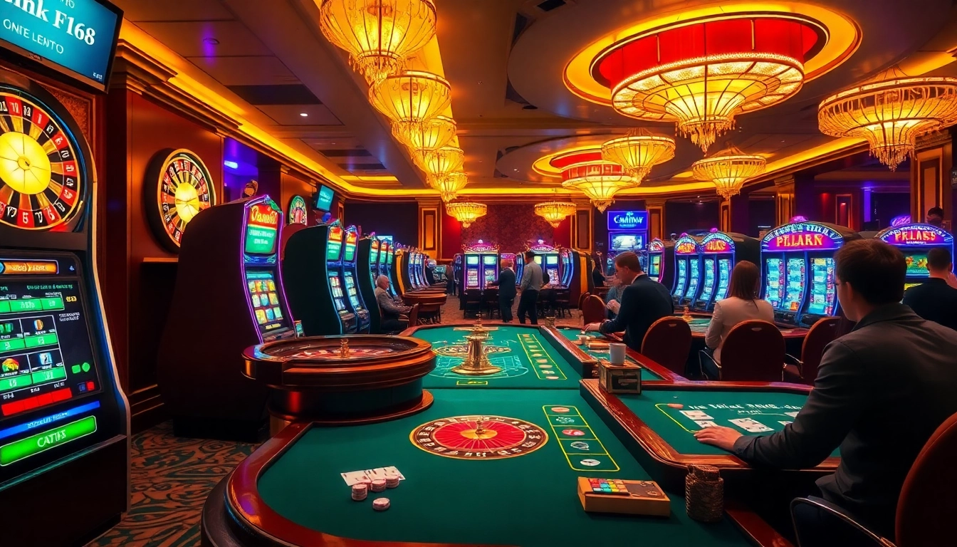 Experience the thrill of gambling at F168 with vibrant casino games and online betting excitement.