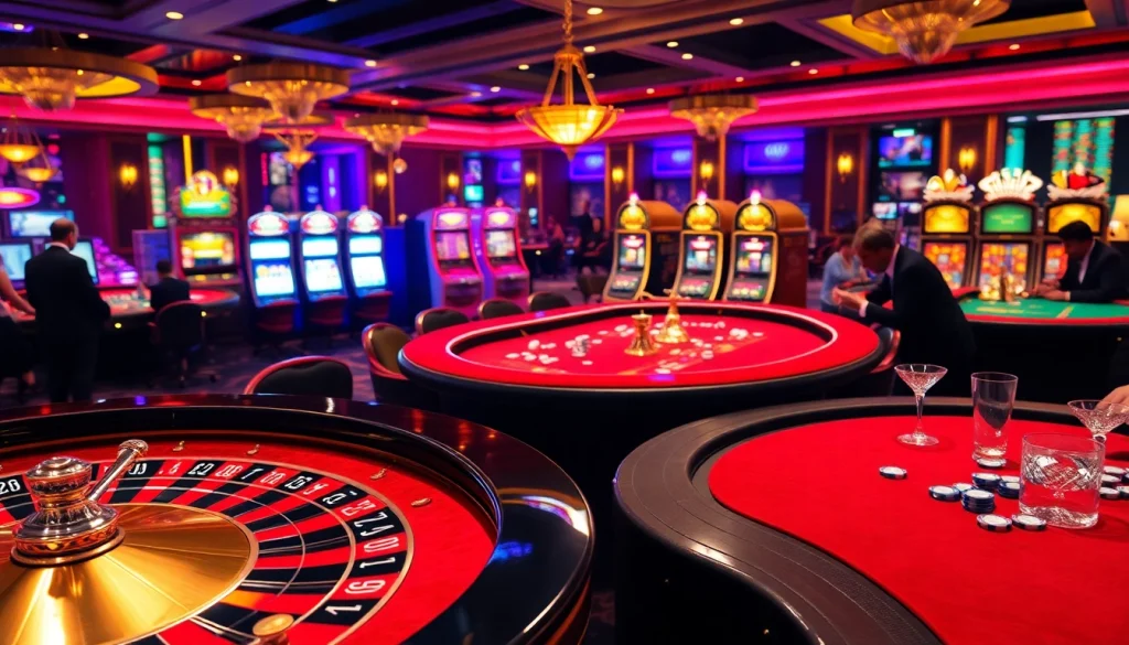 Experience the excitement of online gaming at https://go8.bz/ with vibrant tables and thrilling slot machines.