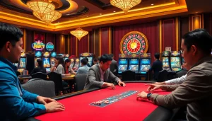 Experience high-stakes excitement at the uu88 casino with vibrant games like poker and roulette.