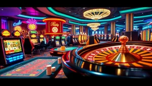 Win big at ONBET88 with exciting casino tables and vibrant slot machines.