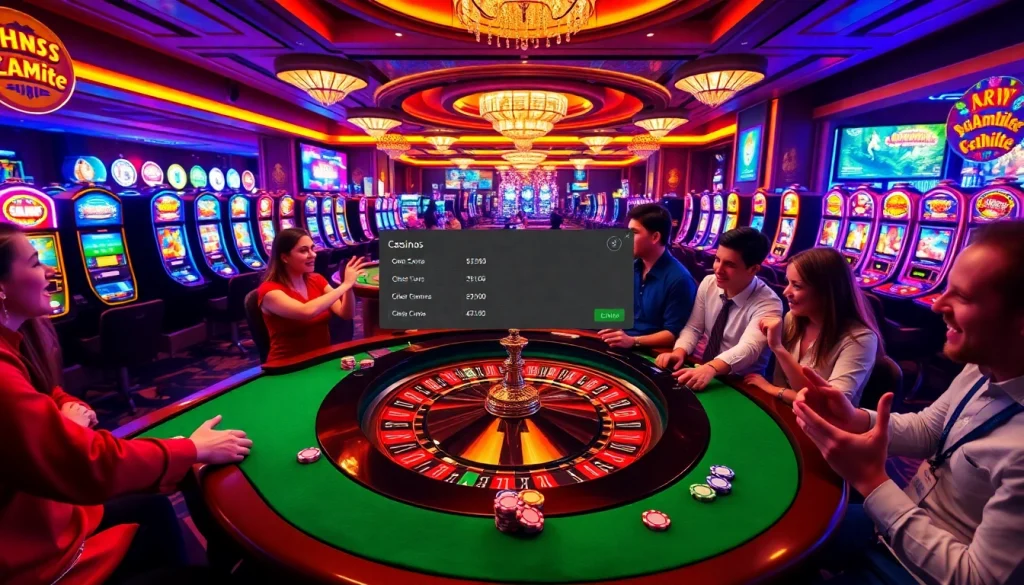 Exciting roulette gameplay at https://bet88.limited/ with vibrant poker chips and slot machines.