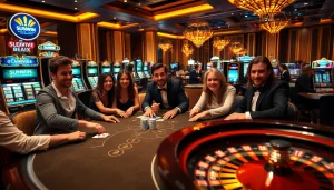Experience the thrill of winning at SUNWIN casino with vibrant tables, exciting games, and immersive atmosphere.