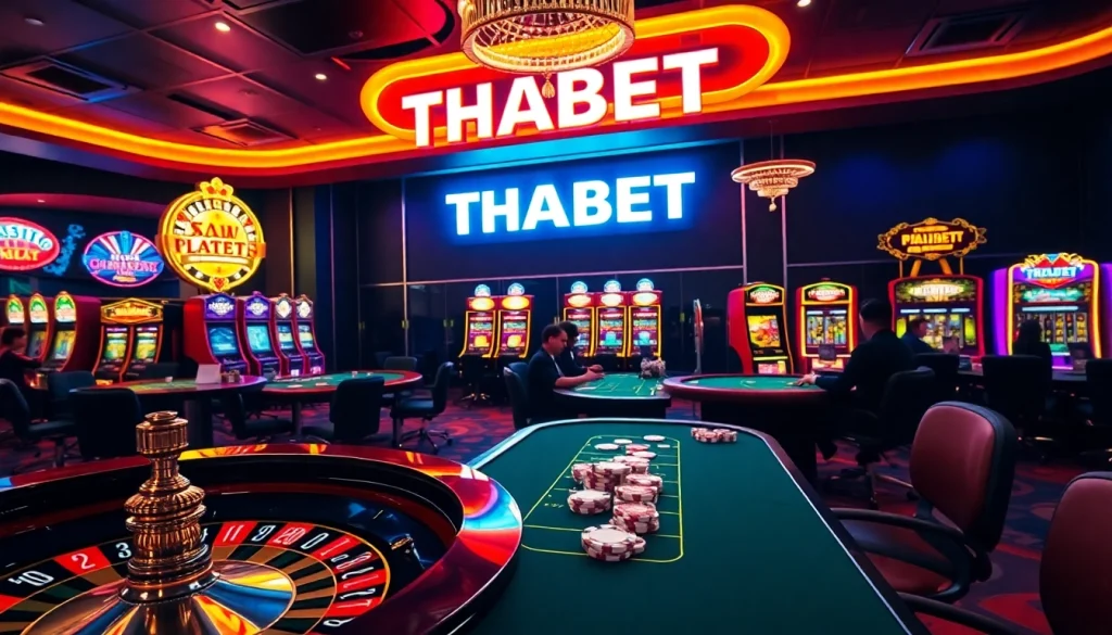 Experience online excitement at https://thabethome.com/ with vibrant casino games and thrilling gambling action.