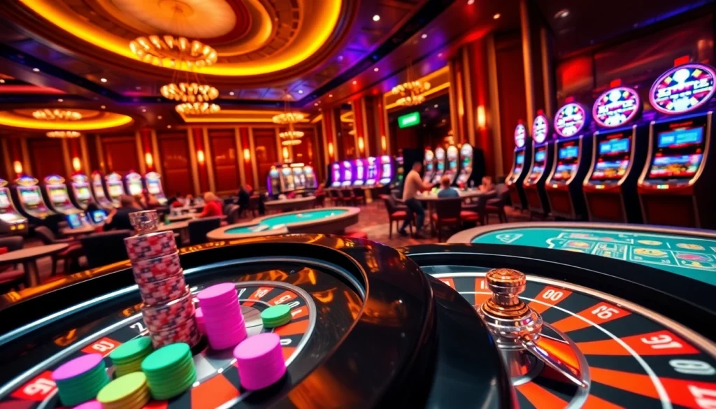 Experience the thrill of high-stakes gambling at hay.win with vibrant casino tables and exciting gameplay.