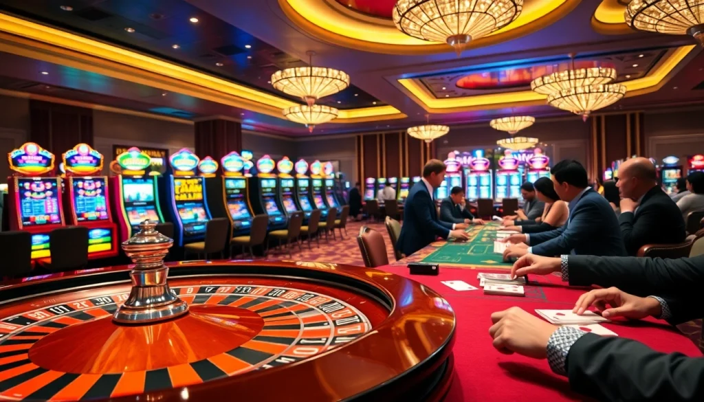 Engage in thrilling gameplay at https://rr88.navy/ featuring interactive roulette, poker tables, and slot machines.