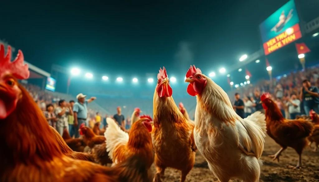 Experience live chicken fights at SV368win.live, showcasing thrilling competitions and vibrant culture.