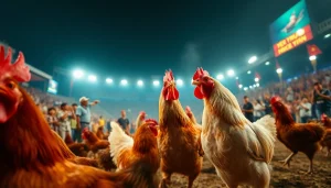 Experience live chicken fights at SV368win.live, showcasing thrilling competitions and vibrant culture.