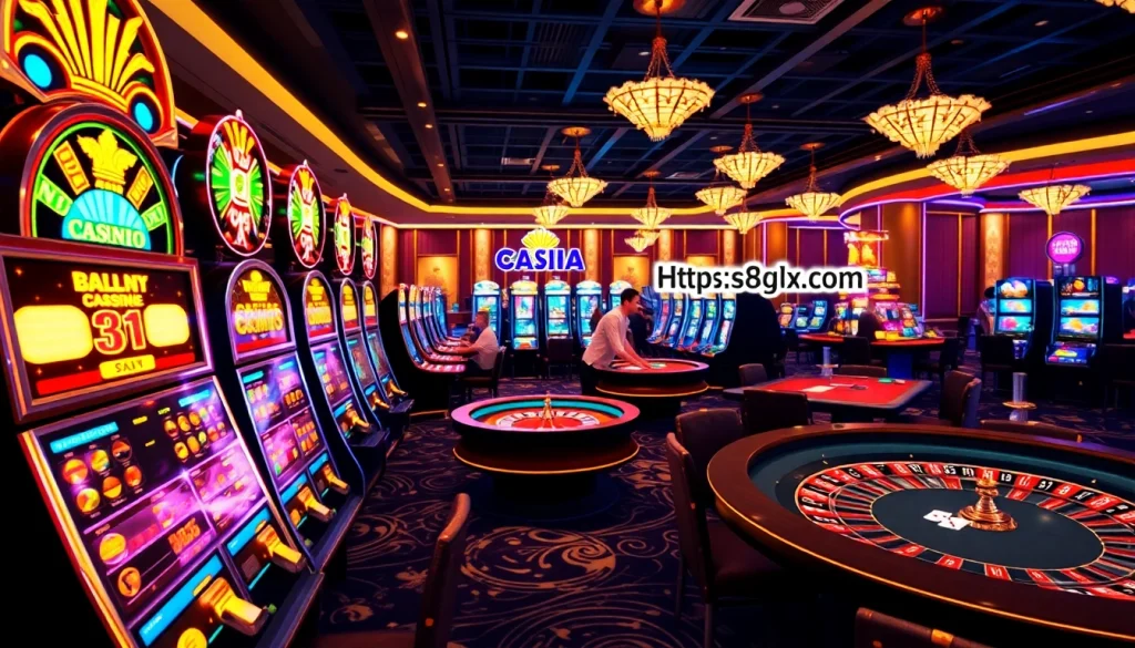 Experience thrilling gameplay at https://s8glx.com with vibrant casino tables and engaging players.