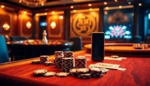 S8 casino excitement with vibrant poker table and luxury gambling ambiance.