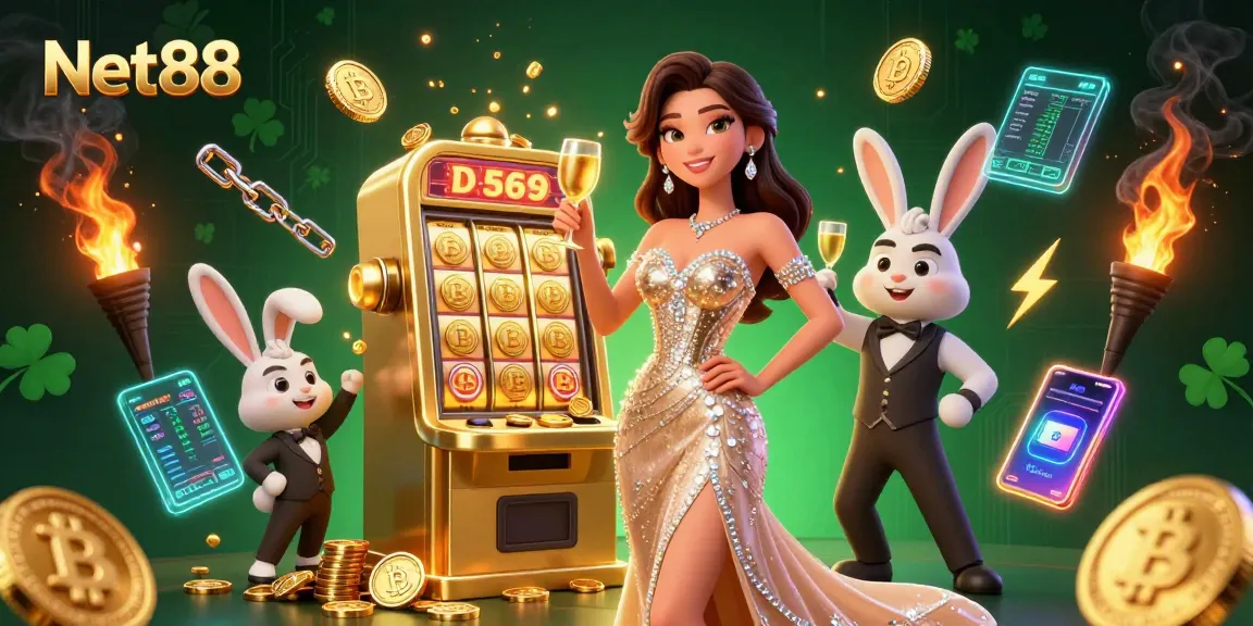 Win big at Net88 with dazzling slots and a glamorous casino experience.