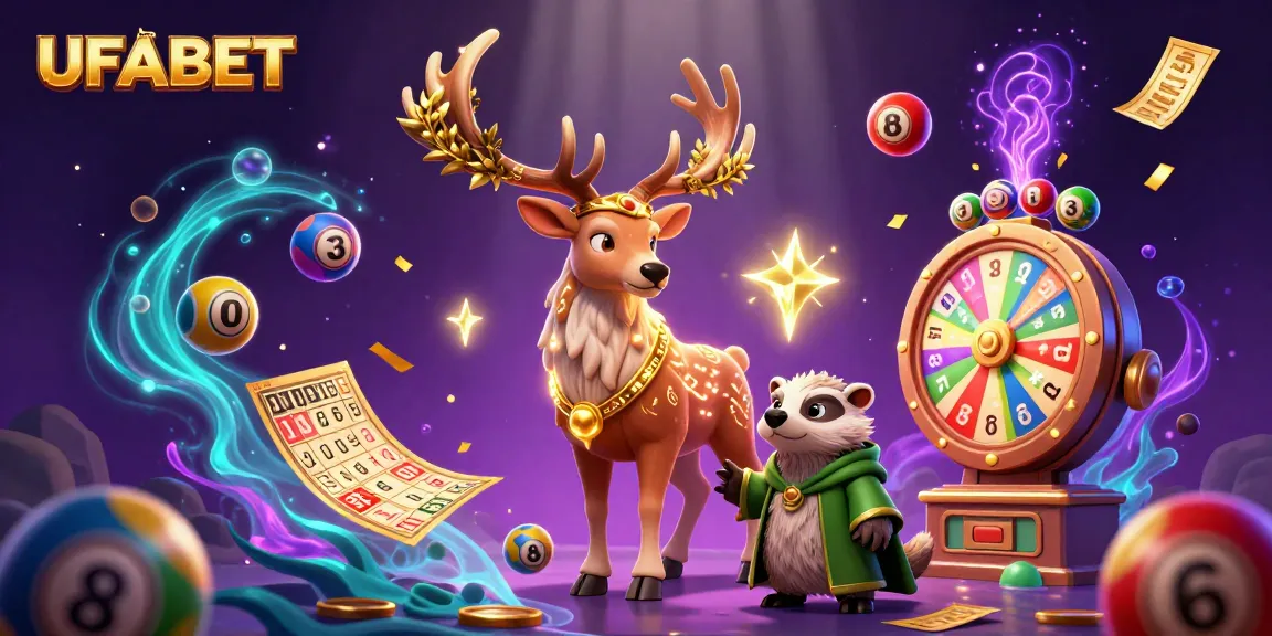 Experience the thrill with UFABET's dynamic lottery scene, featuring colorful elements and engaging gameplay.