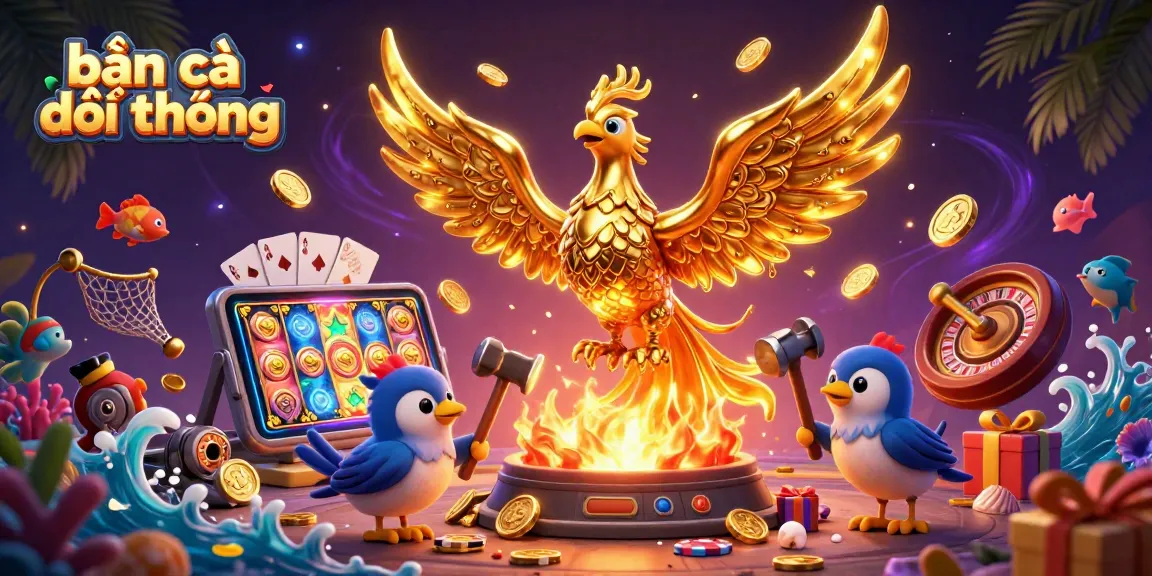 Experience thrilling action in bắn cá đổi thưởng with dynamic fish shooting elements and colorful graphics.